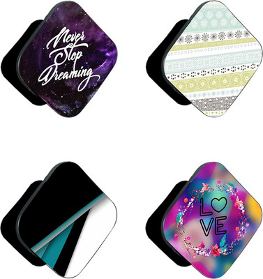iCopertina Pack Of 4 Never Stop Dreaming And Patterns Mobile Holder