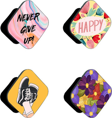 iCopertina Pack Of 4 Happy Floral And Patterns Mobile Holder