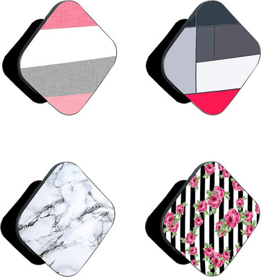 iCopertina Pack Of 4 3D Abstract And Patterns Mobile Holder