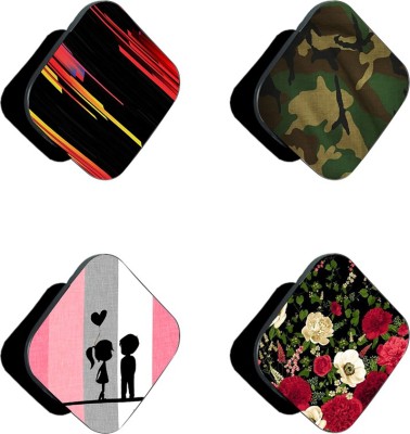 iCopertina Pack Of 4 Military Camo And Patterns Mobile Holder