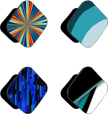 iCopertina Pack Of 4 Colorful Pattern Abstracts Mobile Holder