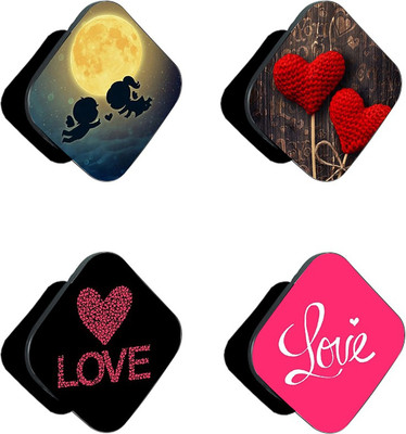 iCopertina Pack Of 4 Love And Hearts Mobile Holder