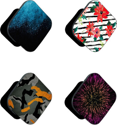iCopertina Pack Of 4 Firework And Patterns Mobile Holder