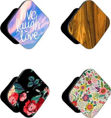 iCopertina Pack Of 4 Live Laugh Love And Patterns Mobile Holder