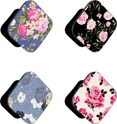 iCopertina Pack Of 4 Floral Patterns Mobile Holder