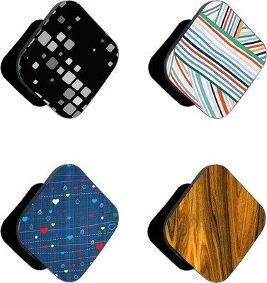 iCopertina Pack Of 4 Wood Pattern And Patterns Mobile Holder