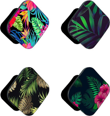 iCopertina Pack Of 4 Leaves Patterns Mobile Holder