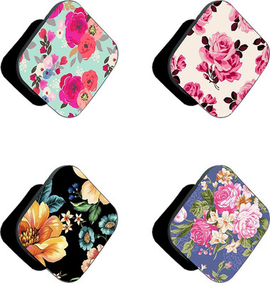 iCopertina Pack Of 4 Various Floral Patterns Mobile Holder