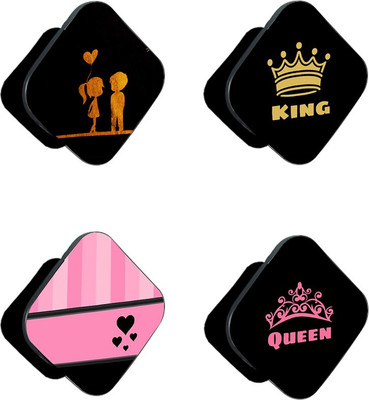 iCopertina Pack Of 4 King Queen And Patterns Mobile Holder
