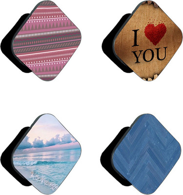 iCopertina Pack Of 4 I Love You And Patterns Mobile Holder