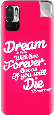 Snooky Xiaomi Redmi Note 10T 5G Mobile Skin(Pink)