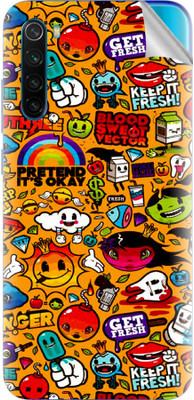 Snooky Xiaomi Redmi Note 8 2021 Mobile Skin(Multicolor)
