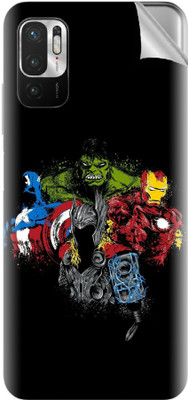 Snooky Xiaomi Redmi Note 10T 5G Mobile Skin(Black)