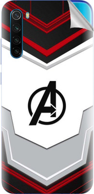 Snooky Xiaomi Redmi Note 8 2021 Mobile Skin(Red)