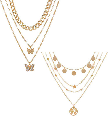 Vembley Cubic Zirconia Gold-plated Plated Alloy Layered