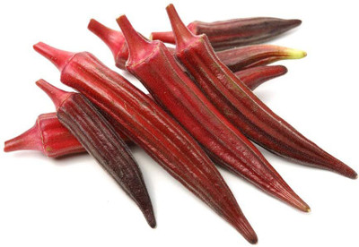 MKR Enterprises Red Okra Seed(110 per packet)