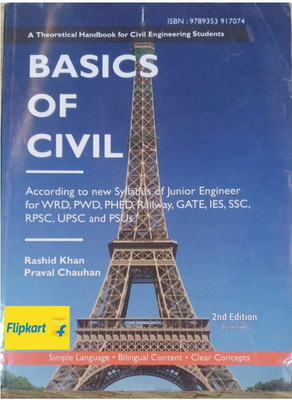 Basics Of Civil Handbook By Rashid Khan Sir 2nd Edition(Paperback, Hindi, Rashid khan sir, P chauhan sir)