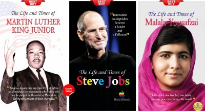 The Life And Times Of Martin Luther King (Jr) + The Life And Times Of Malala Yousafzai + The Life And Times Of Steve Jobs (Set Of 3 Books)(Paperback, Dinkar Kumar; Anita Gaur; Mahesh Sharma)