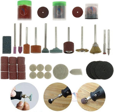 Mass Pro 105PC Rotary Drill Bit Die Grinder/Mini Drill Stone Polish Buffing Grinding 1Set Rotary Tool(3 mm)