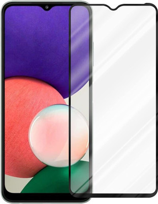 sadgatih Edge To Edge Tempered Glass for Samsung Galaxy A22 5G(Pack of 1)