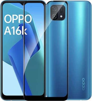 Flipkart SmartBuy Edge To Edge Tempered Glass for OPPO A16k(Pack of 1)