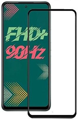 sadgatih Edge To Edge Tempered Glass for Infinix Hot 11S(Pack of 1)