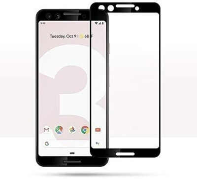 sadgatih Edge To Edge Tempered Glass for Google Pixel 3(Pack of 1)