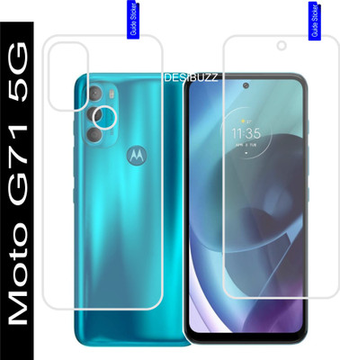 DESIBUZZ Impossible Screen Guard for Moto G71 5G, Motorola G71 5G(Pack of 2)