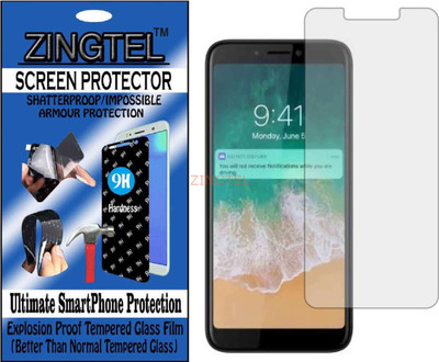 ZINGTEL Impossible Screen Guard for MICROMAX C2A+ (CANVAS 2 PLUS) 2018(Pack of 1)