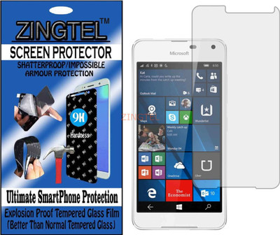 ZINGTEL Impossible Screen Guard for MICROSOFT LUMIA 650(Pack of 1)
