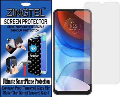 ZINGTEL Impossible Screen Guard for MOTOROLA MOTO E7 POWER(Pack of 1)