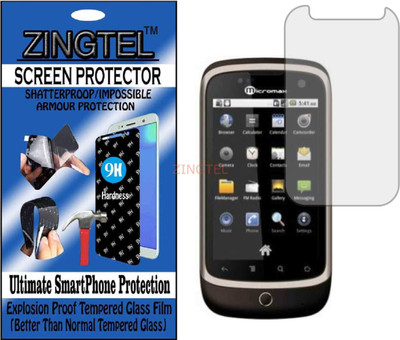 ZINGTEL Impossible Screen Guard for MICROMAX A70(Pack of 1)