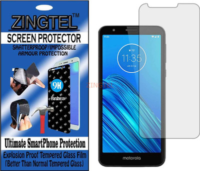 ZINGTEL Impossible Screen Guard for MOTOROLA E6(Pack of 1)