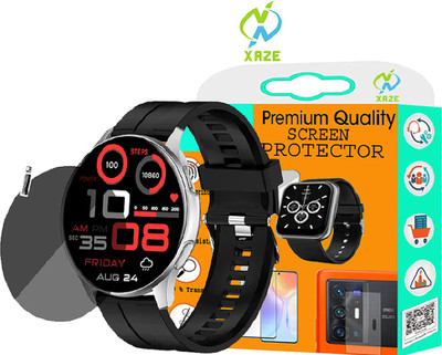 XAZE Screen Guard for Fire Boltt INVINCIBLE SMART WATCH SCREEN GUARD(Pack of 1)