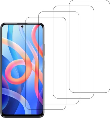 KITE DIGITAL Tempered Glass Guard for Redmi Note 11T (5g)(Pack of 4)