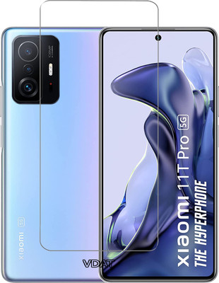 VDAT Tempered Glass Guard for Xiaomi 11T pro 5G, Redmi 11t pro 5g, Mi 11t pro(Pack of 1)