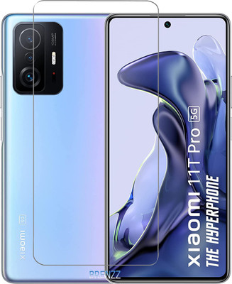 BRENZZ Tempered Glass Guard for Redmi 11T Pro 5G, Mi 11t pro, Xiaomi 11T Pro 5G(Pack of 1)