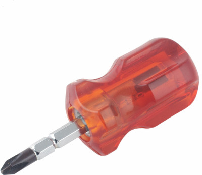 FASTIDIOUS 2 in 1 Stubby Screwdriver Stubby Screwdriver(Pack of 1)