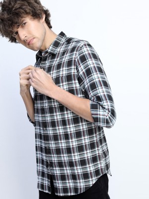 KETCH Men Checkered Casual Multicolor Shirt