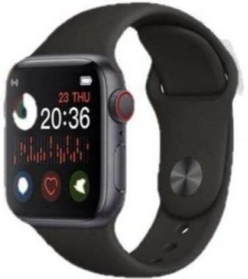 GUGGU BOT_342J T55 Series 5 SmartWatch Smartwatch(Black Strap, XL)