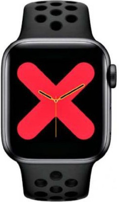 SYARA XON_147O T55 Series 5 SmartWatch Smartwatch(Black Strap, XL)