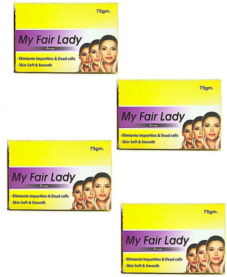 UNIQUE PROFESSIONAL WOMEN MY FAIR SOAP SOFT & SMOOTH 75 GR PACK OF 4(4 x 75 g)