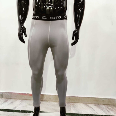 GOTO Solid Men Grey Track Pants