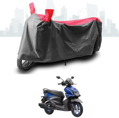 ANTHUB Two Wheeler Cover for Yamaha(Ray, Grey, Red)