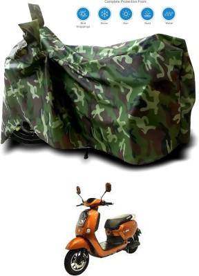 SEBONGO Two Wheeler Cover for Okinawa(Lite, Multicolor)