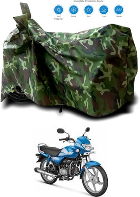 SEBONGO Two Wheeler Cover for Hero(HF Deluxe, Multicolor)