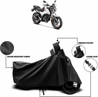 smwzxyu Waterproof Two Wheeler Cover for Hero(Xtreme 200R, Black)