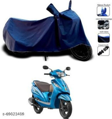 Rajiz Waterproof Two Wheeler Cover for Universal For Bike(Blue)