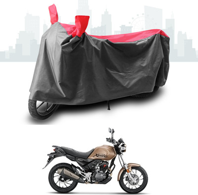 SEBONGO Two Wheeler Cover for Hero(Xpulse 200T, Grey, Red)
