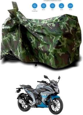 SEBONGO Two Wheeler Cover for Yamaha(Fazer 25, Multicolor)